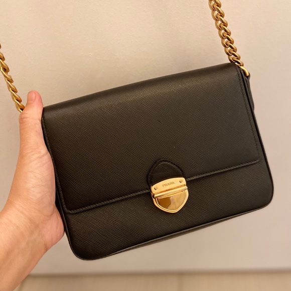 Prada Handbags - ‼️SOLD‼️Authentic Prada Crossbody Saffiano leather